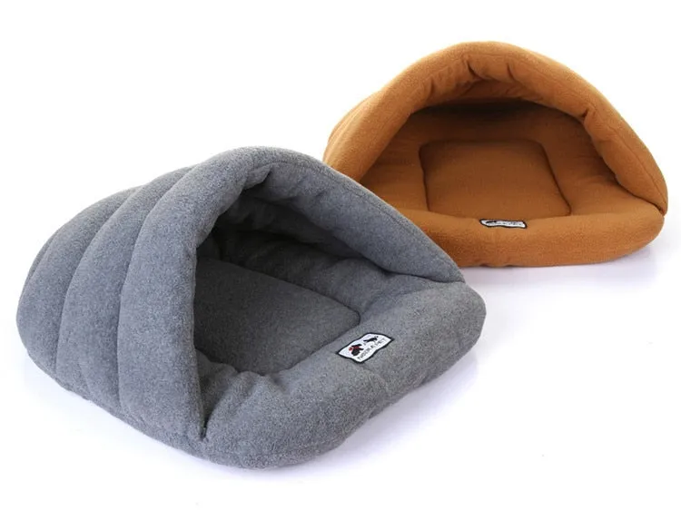 Winter Warm Slippers Style Dog Bed Pet House Lovely Soft Suitable House for Pets Cushion Cat Dog Bed