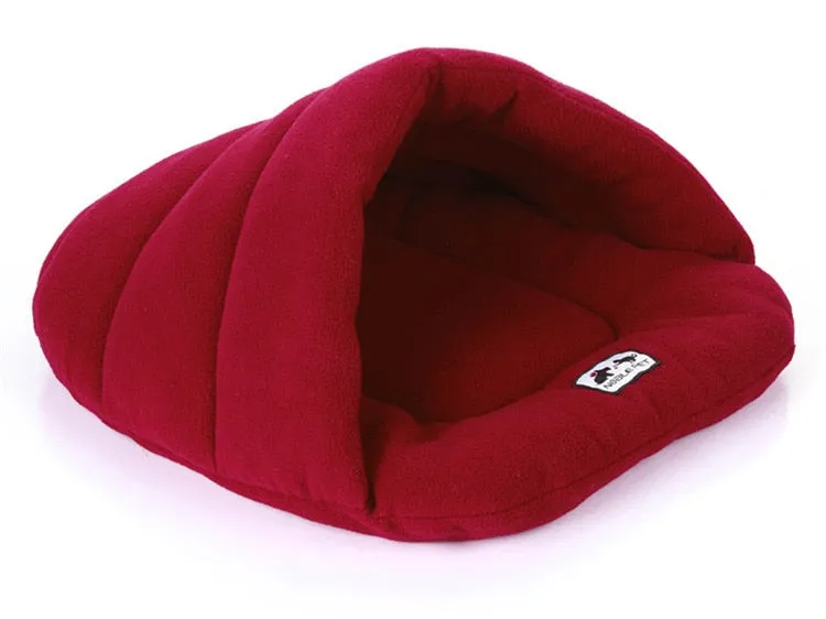 Winter Warm Slippers Style Dog Bed Pet House Lovely Soft Suitable House for Pets Cushion Cat Dog Bed
