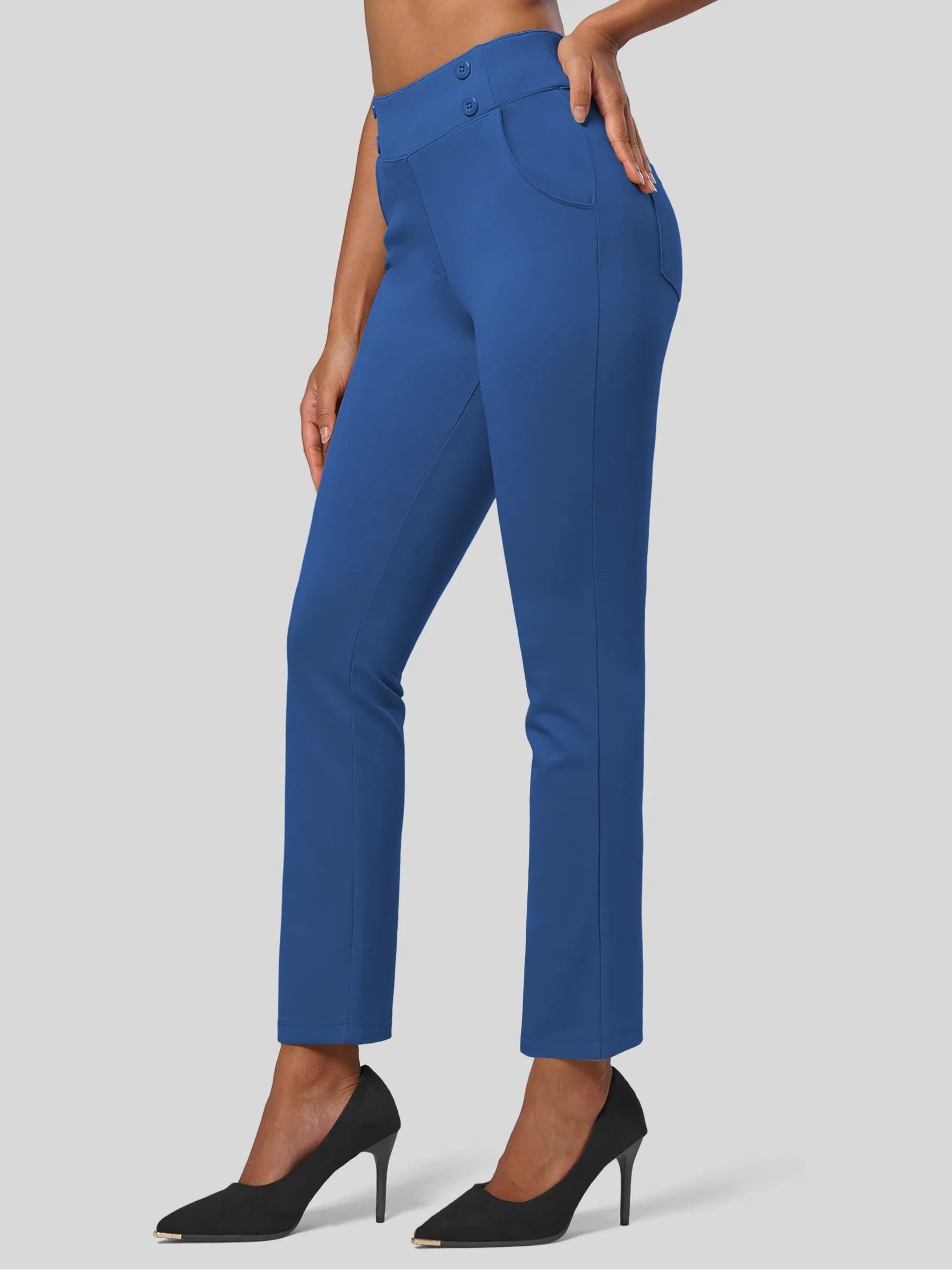 Women's Cropped Ankle Dress Pants