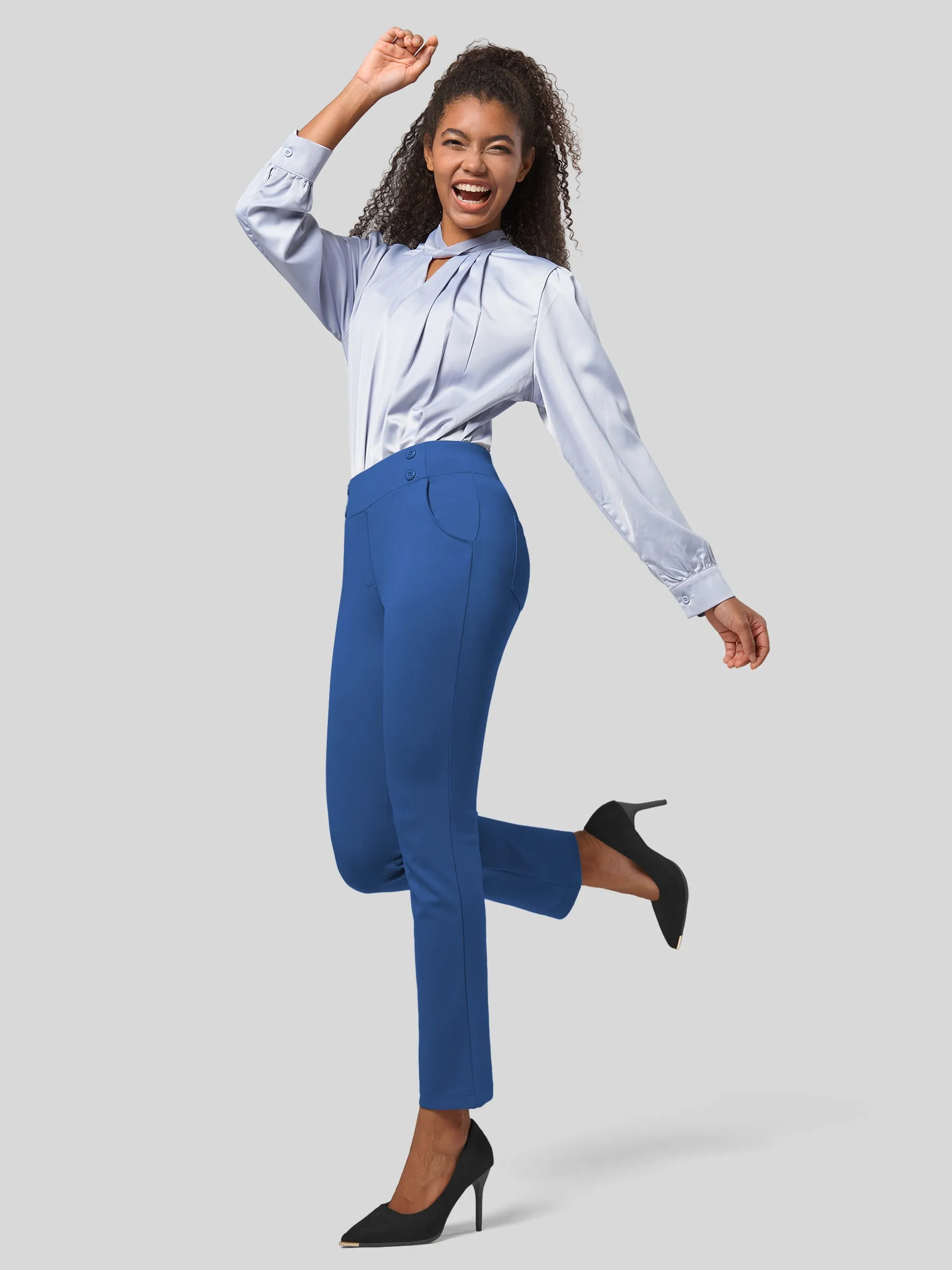 Women's Cropped Ankle Dress Pants