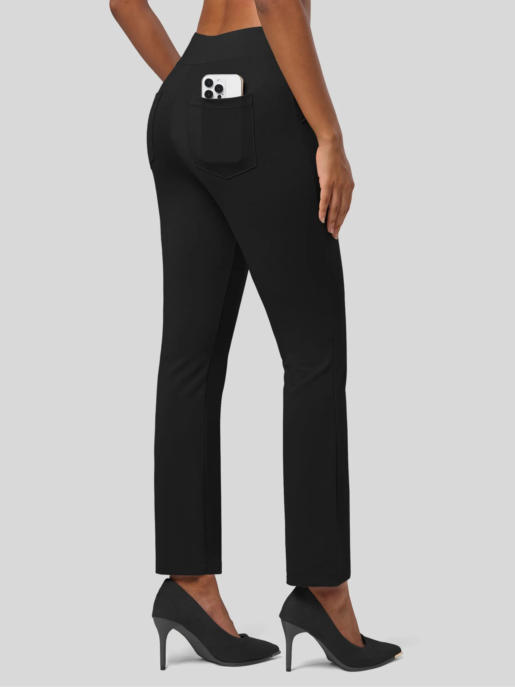 Women's Cropped Ankle Dress Pants