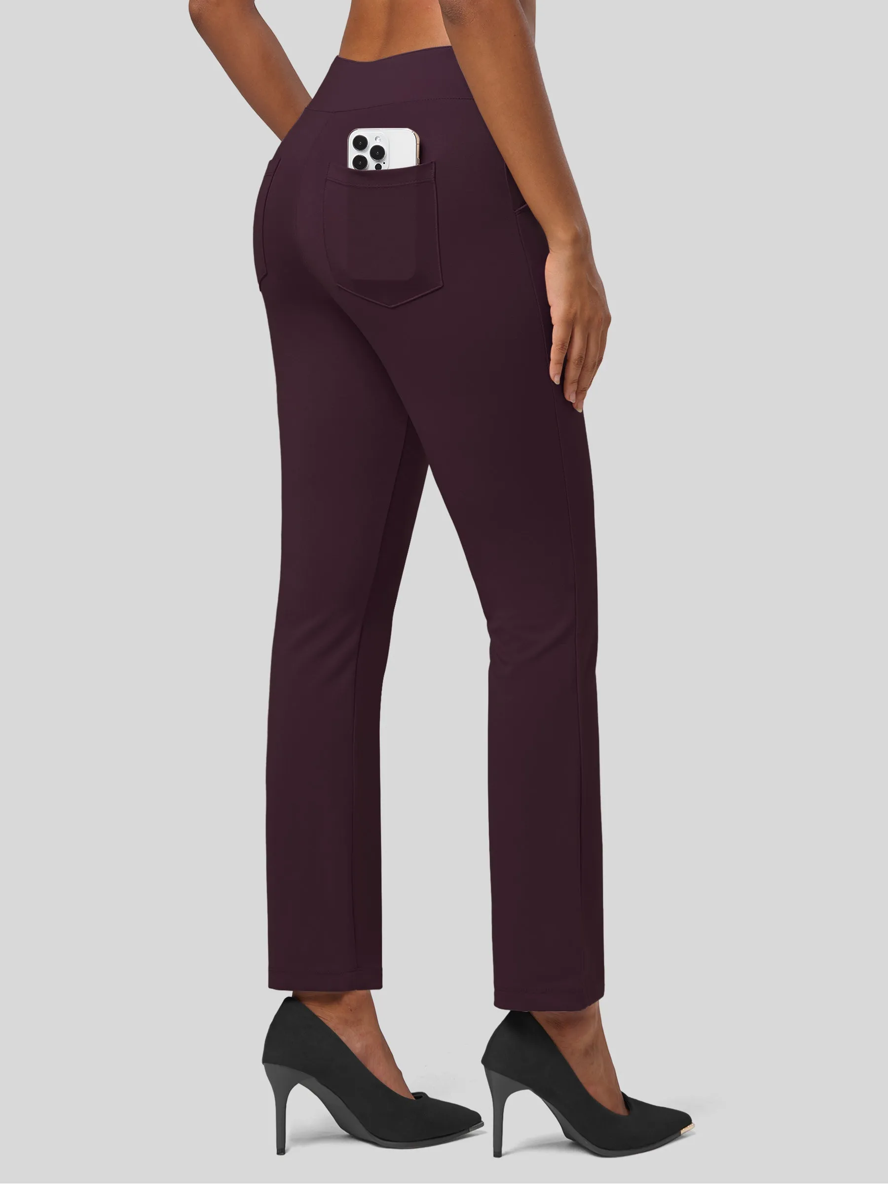 Women's Cropped Ankle Dress Pants