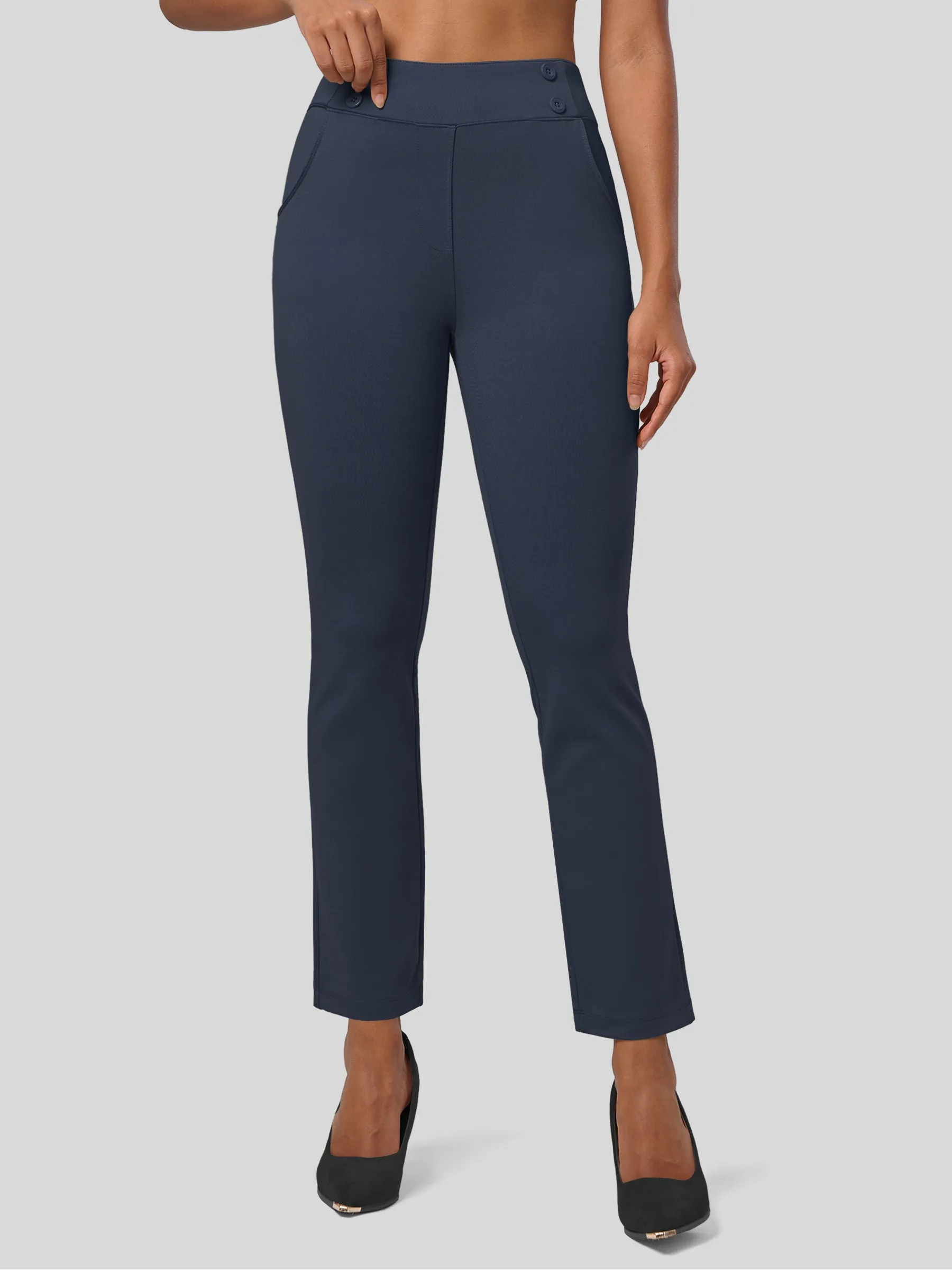 Women's Cropped Ankle Dress Pants