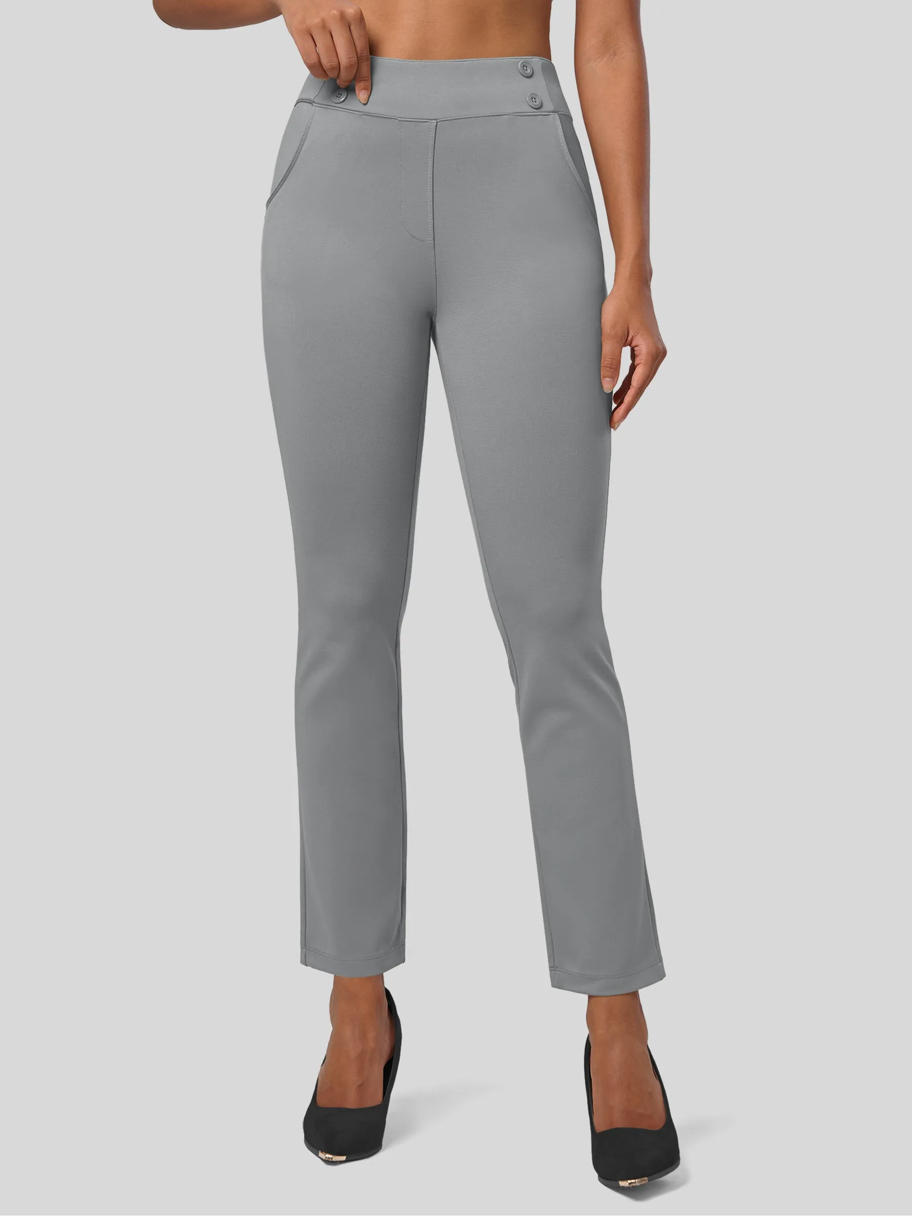 Women's Cropped Ankle Dress Pants
