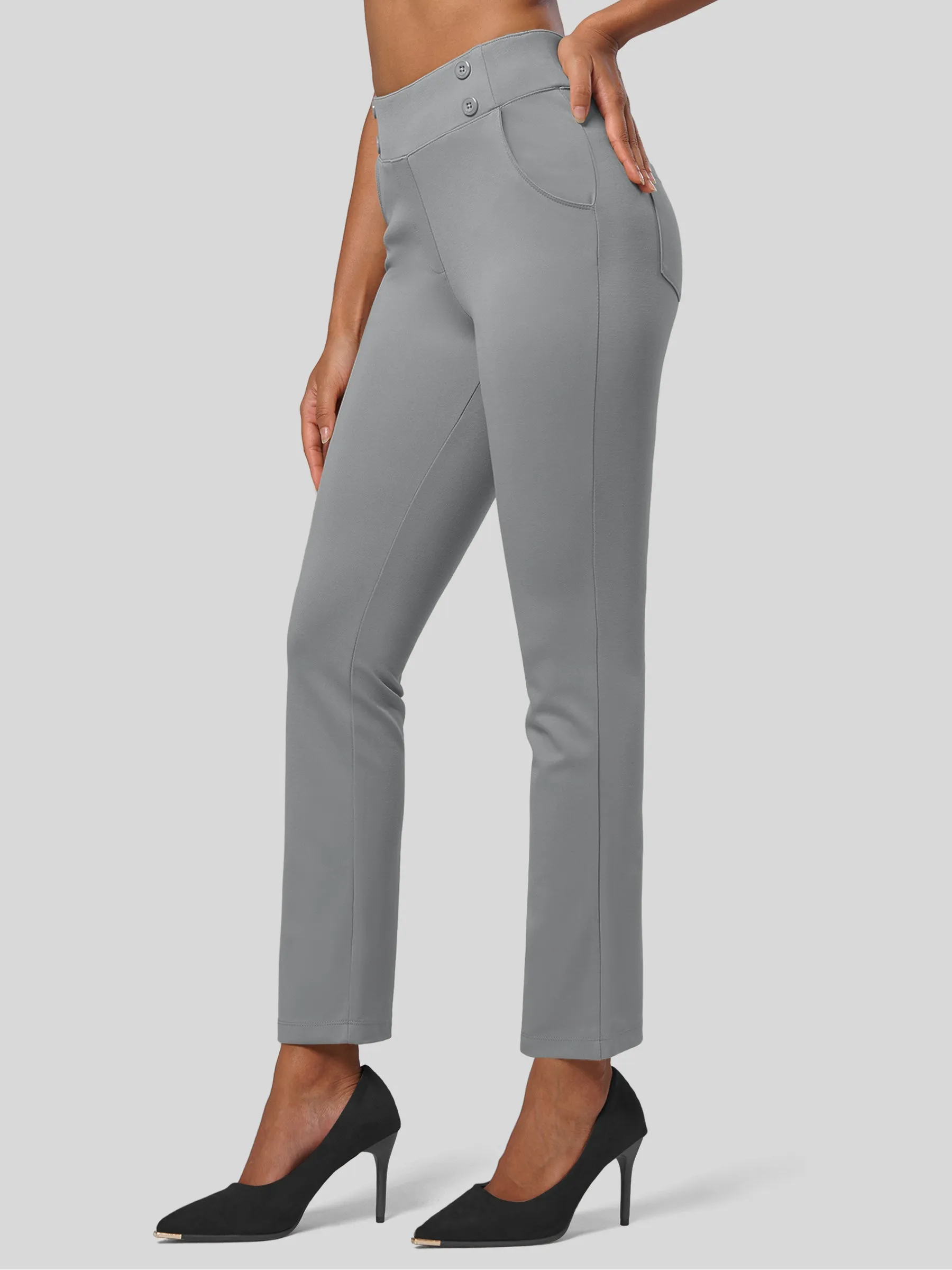 Women's Cropped Ankle Dress Pants