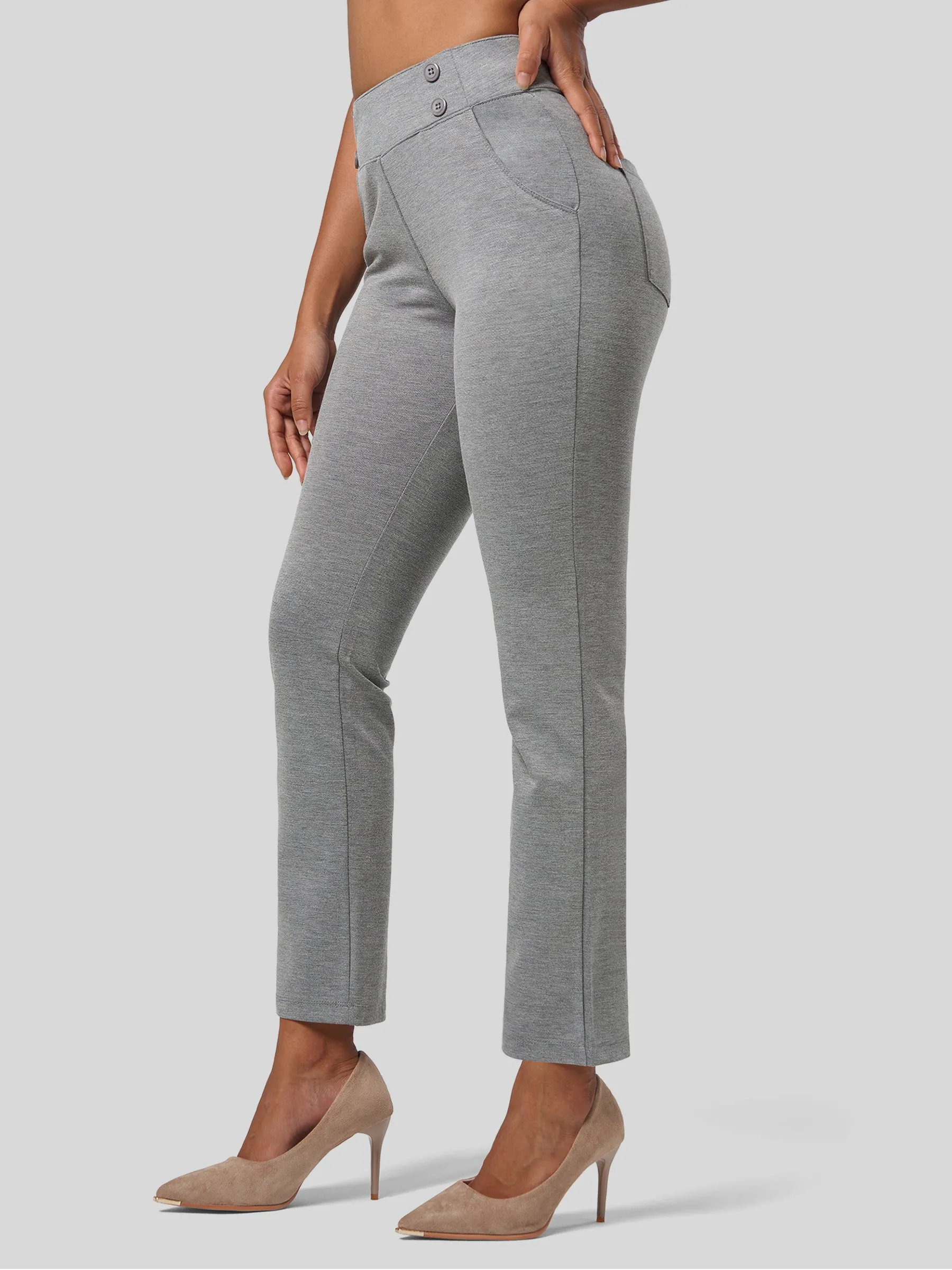 Women's Cropped Ankle Dress Pants
