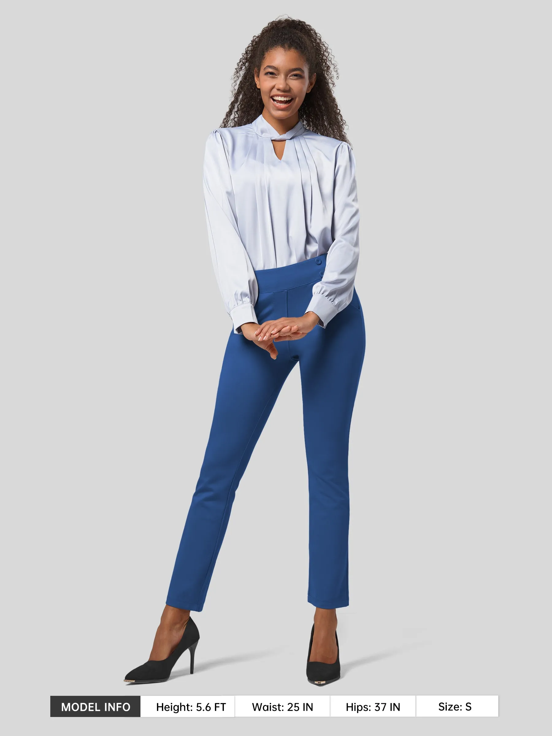 Women's Cropped Ankle Dress Pants