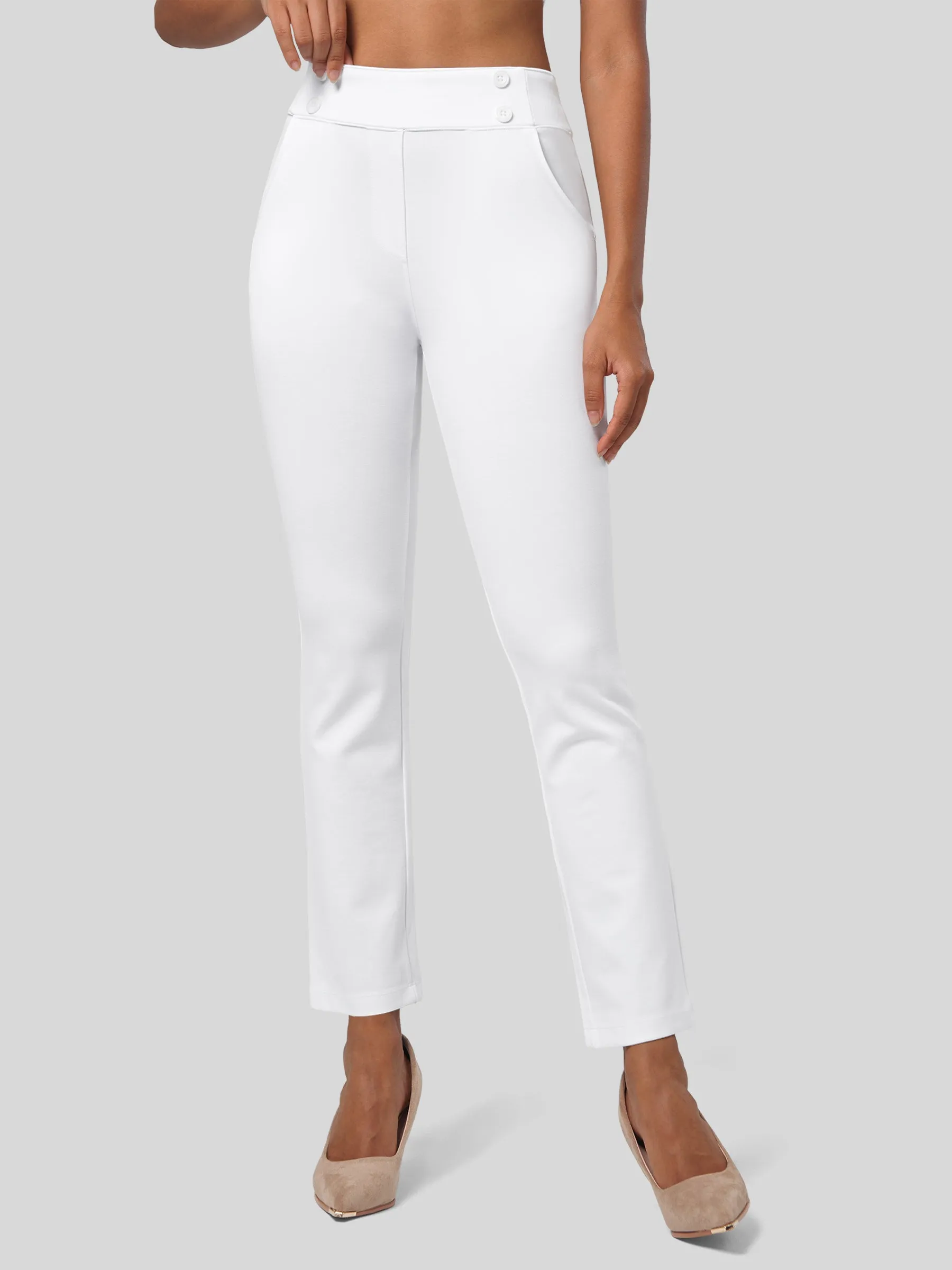 Women's Cropped Ankle Dress Pants