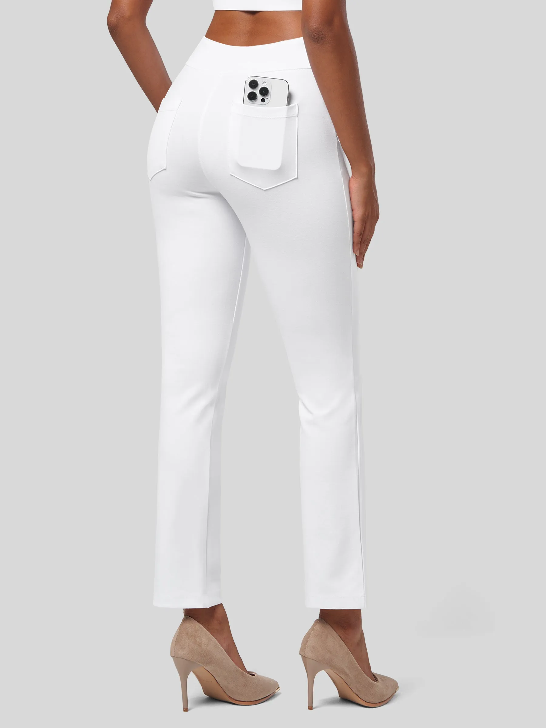 Women's Cropped Ankle Dress Pants