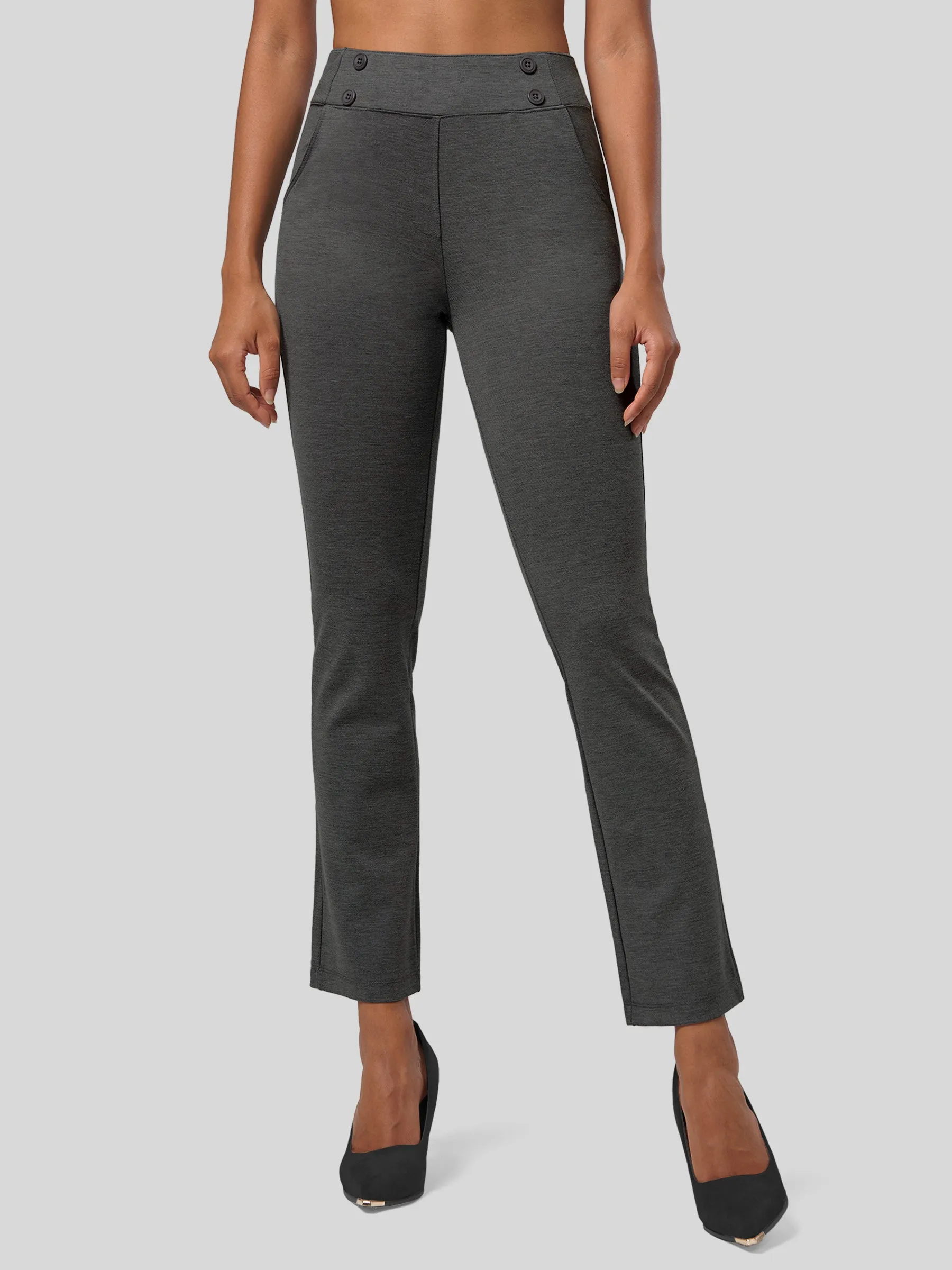 Women's Cropped Ankle Dress Pants