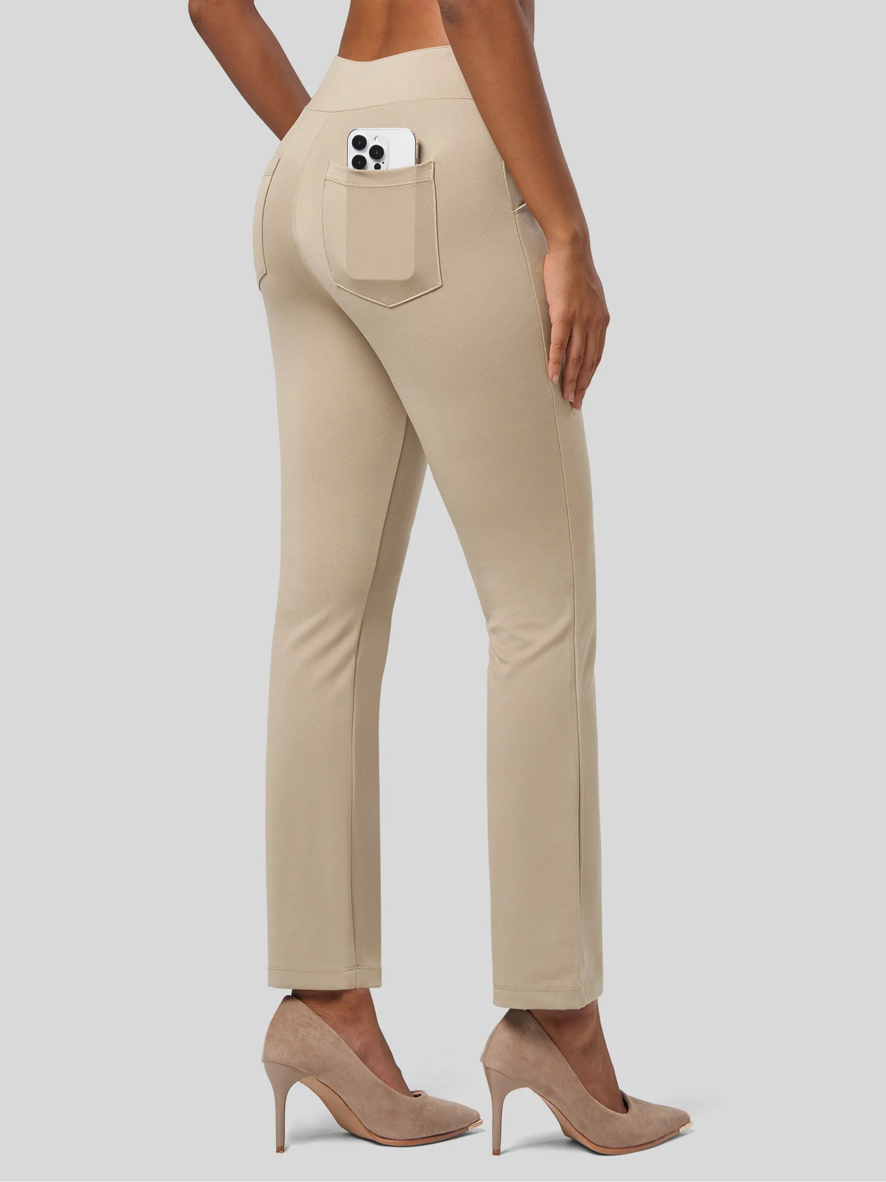 Women's Cropped Ankle Dress Pants