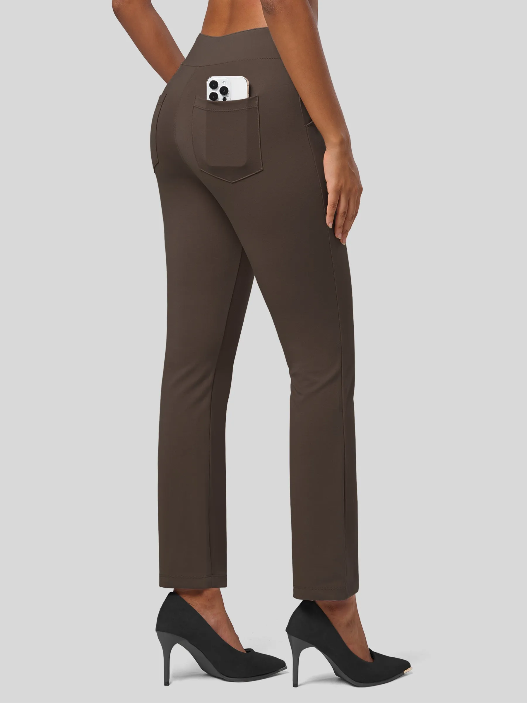 Women's Cropped Ankle Dress Pants