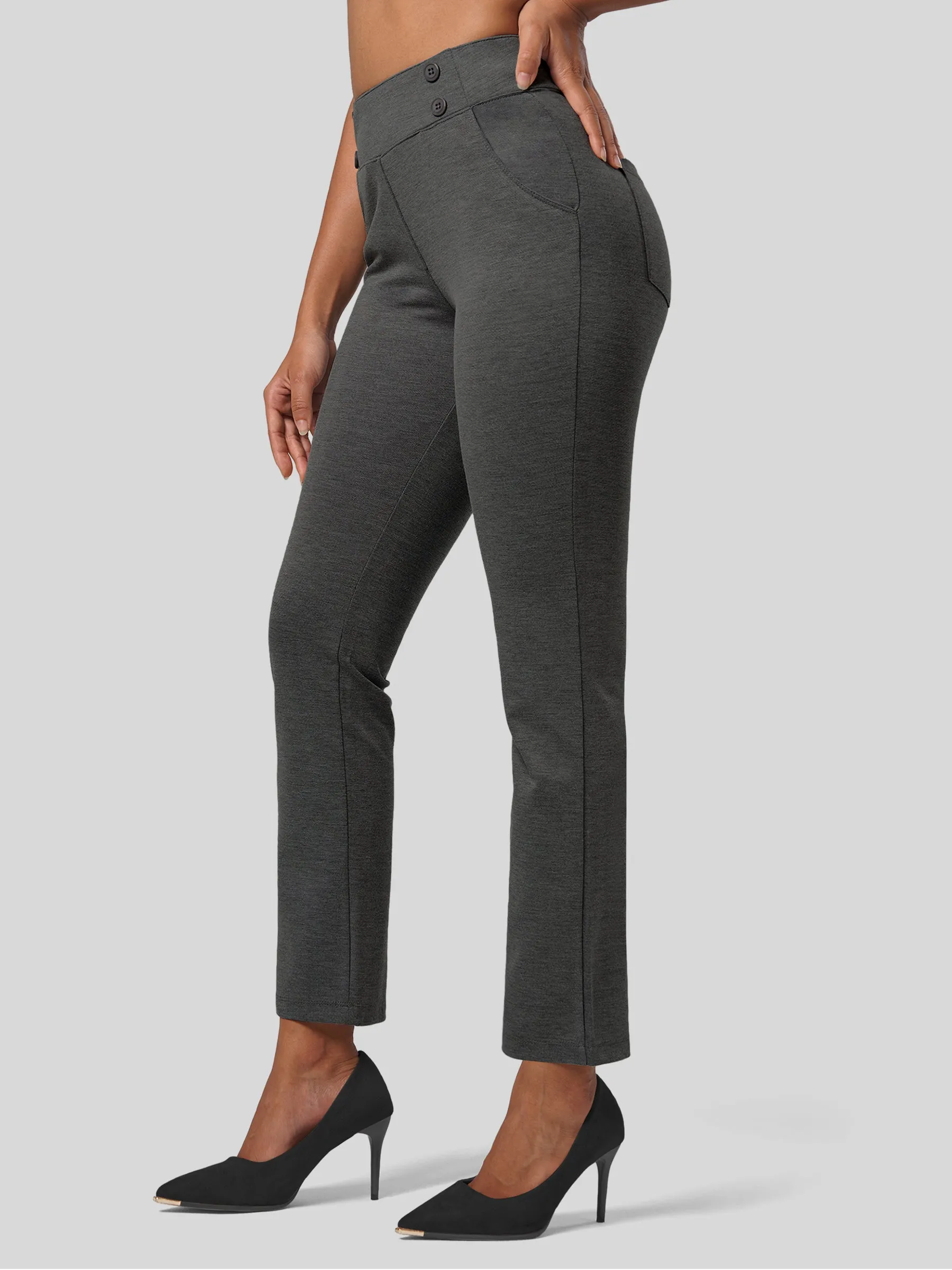 Women's Cropped Ankle Dress Pants