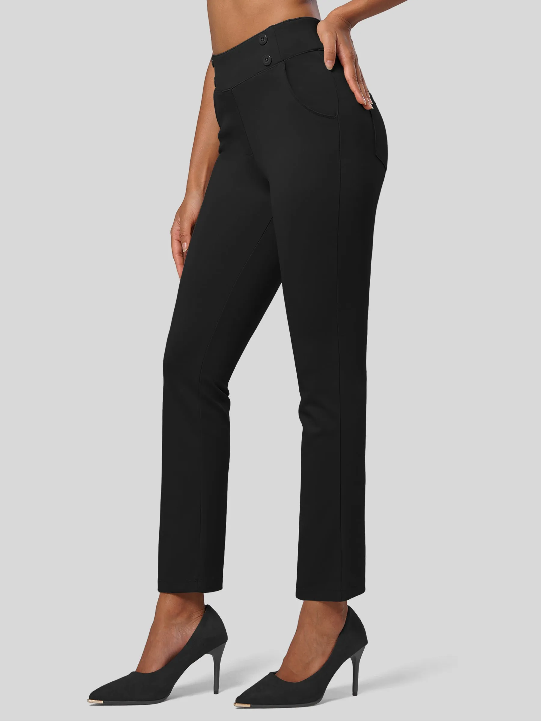 Women's Cropped Ankle Dress Pants