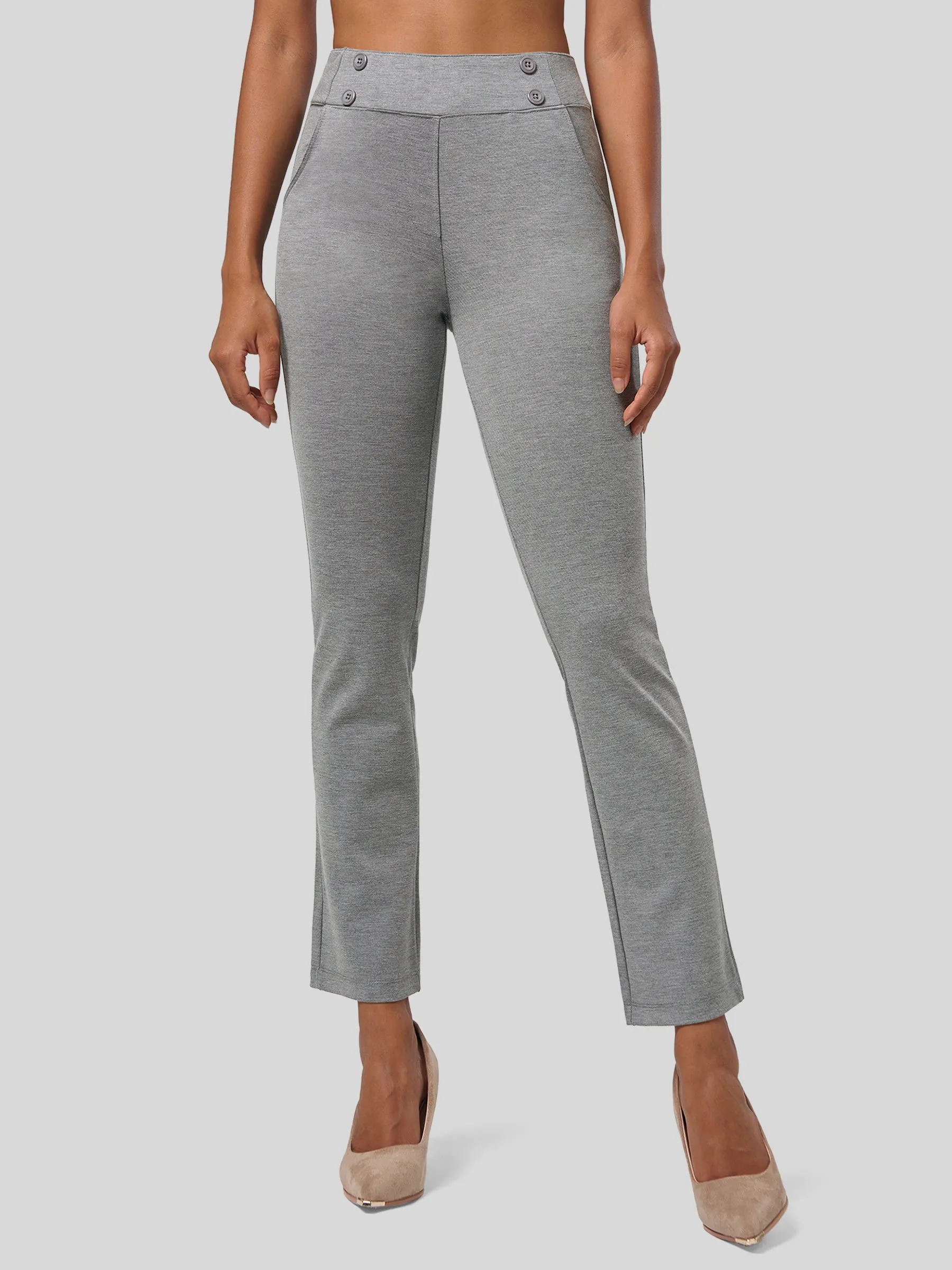 Women's Cropped Ankle Dress Pants