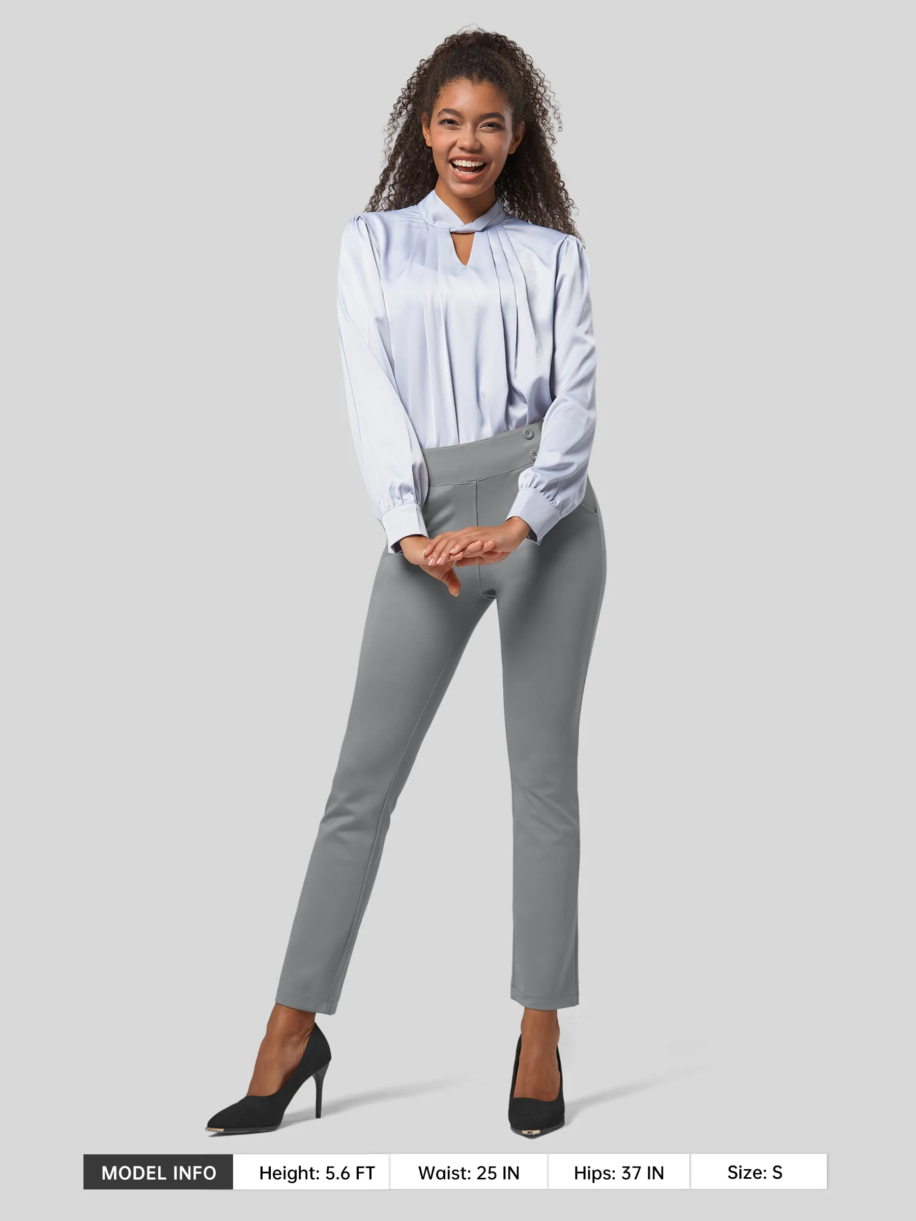 Women's Cropped Ankle Dress Pants