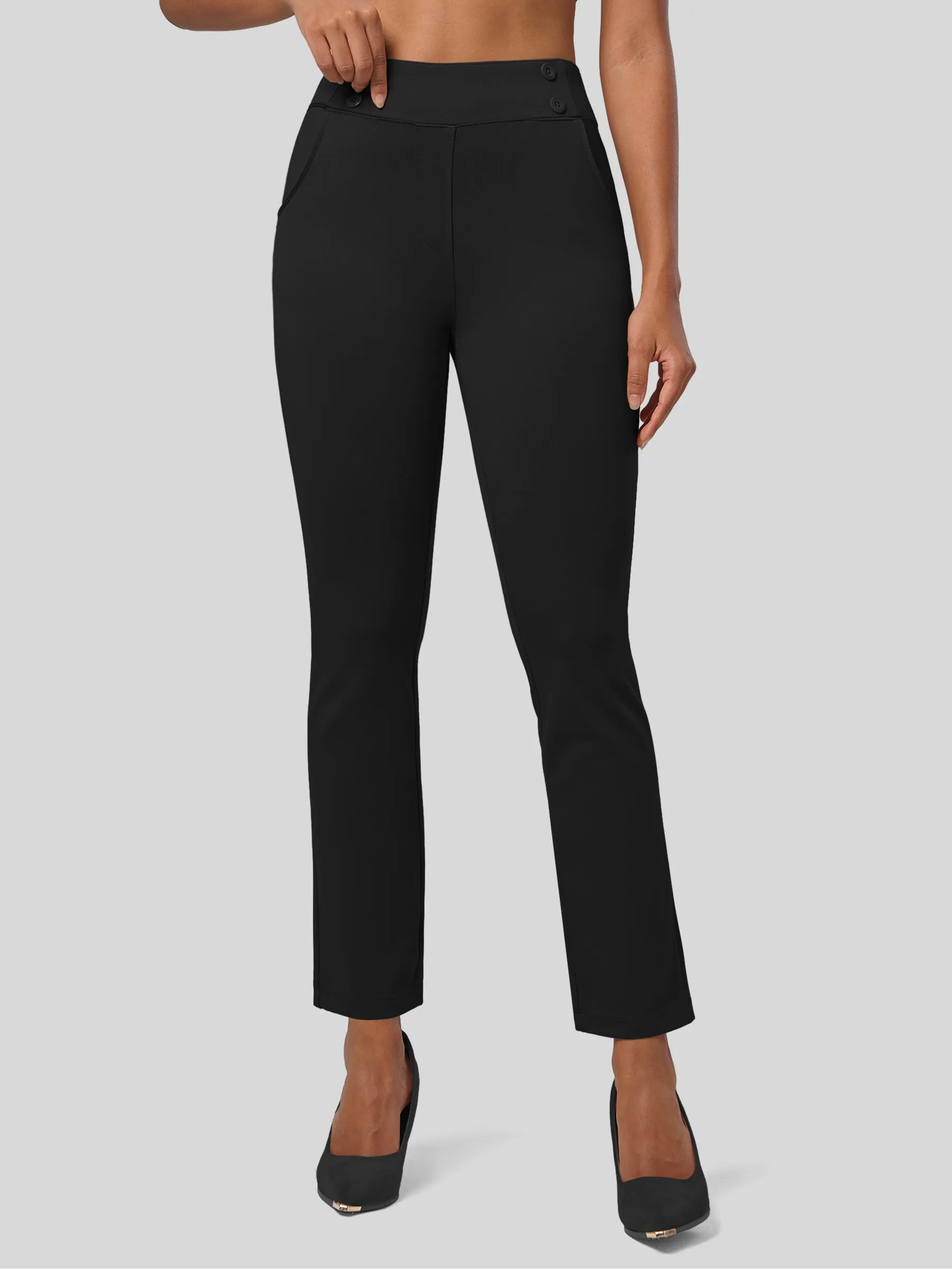 Women's Cropped Ankle Dress Pants