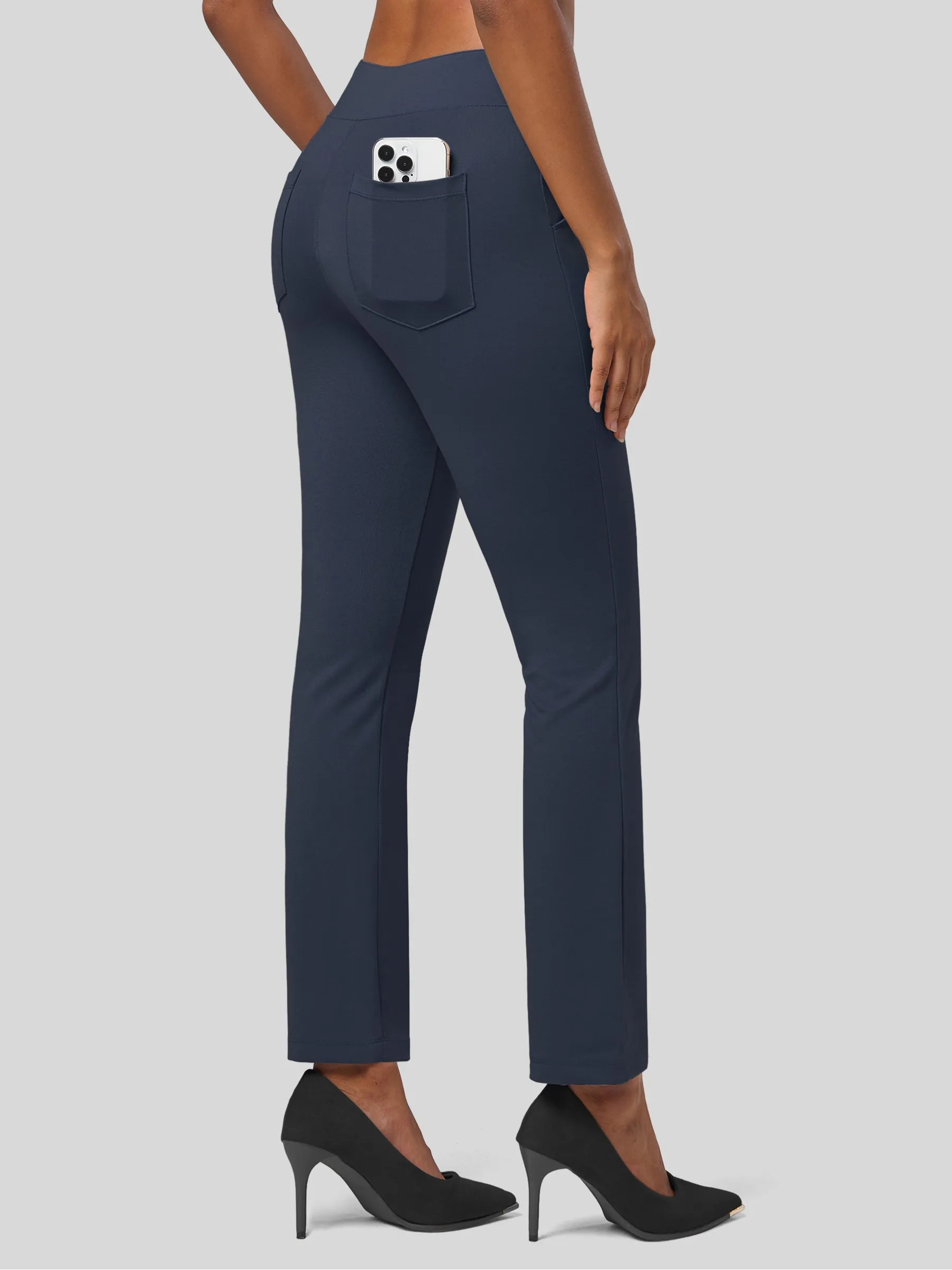 Women's Cropped Ankle Dress Pants