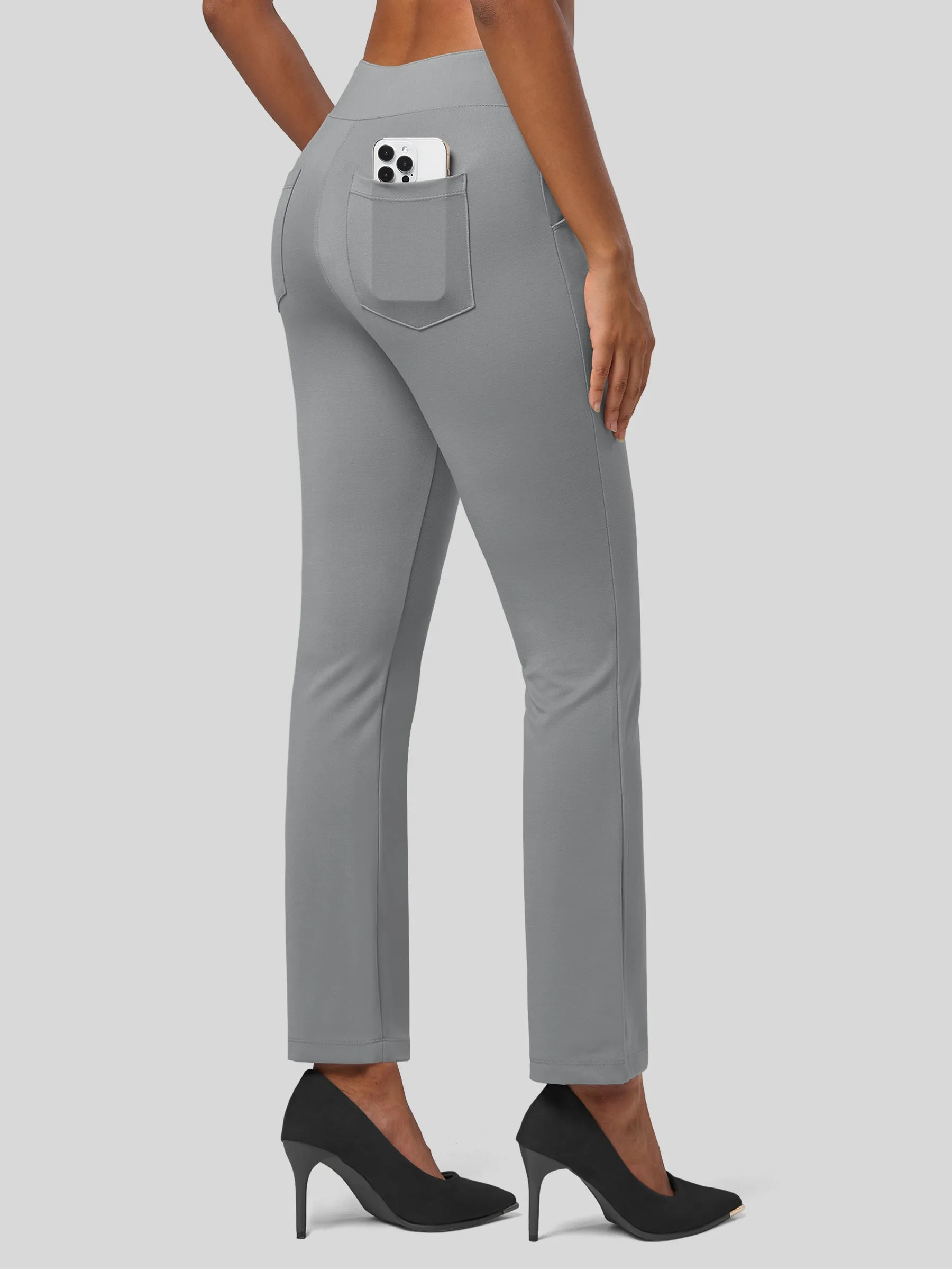 Women's Cropped Ankle Dress Pants
