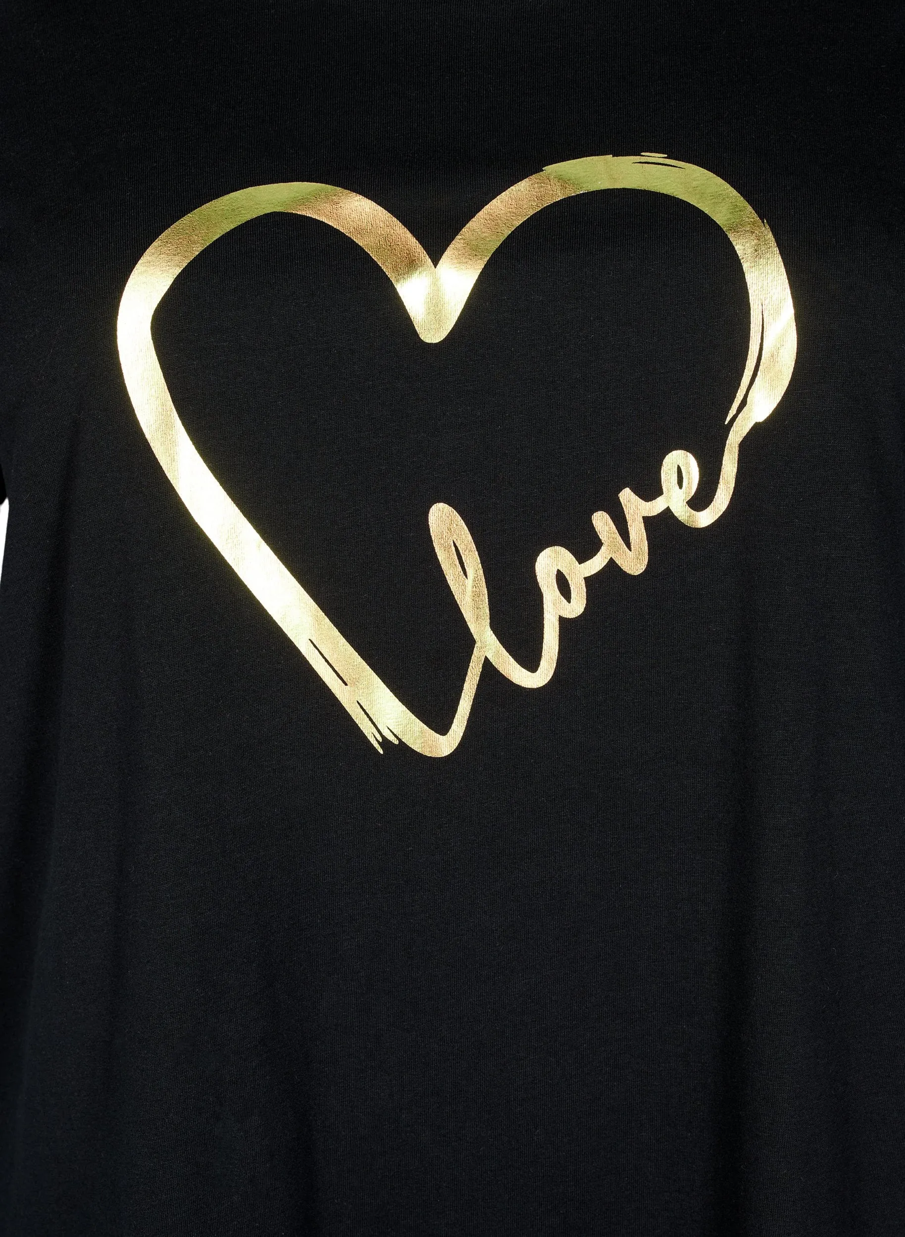 Zizzi Elin T-Shirt in Black